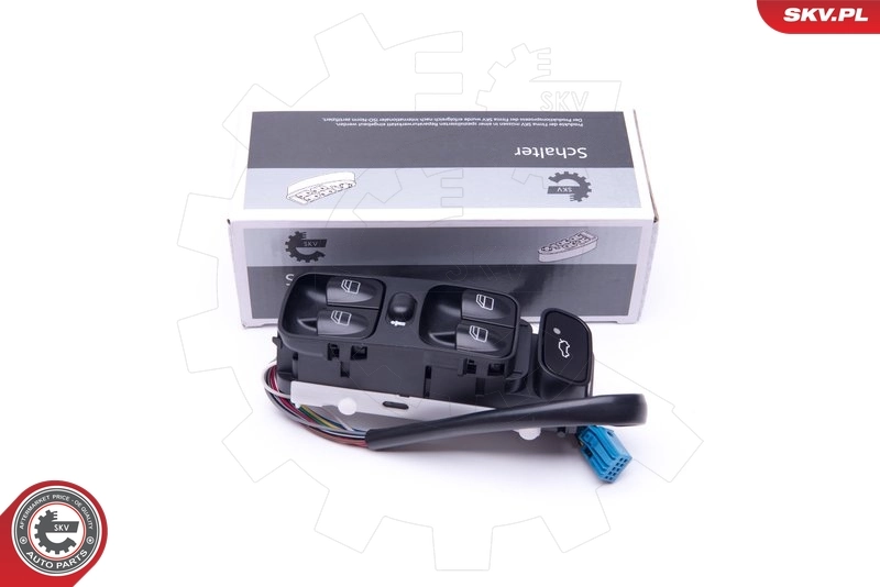Switch, window regulator
